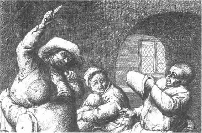 Рис 36 Ссора за игрой в карты Адриаен ван Остаде 1653 г Они вешают свои - фото 202
