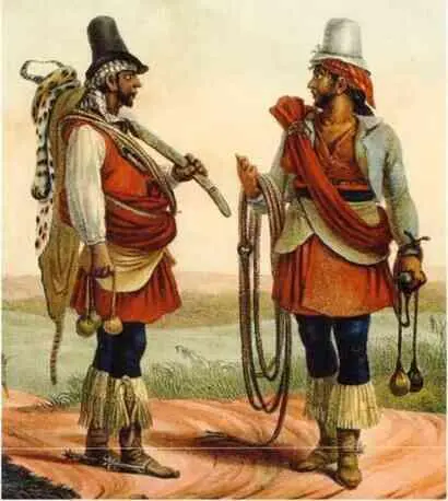 Гаучочарруа Жан Батист Дебре 1834 г Гаучогуарани Жан Батист Дебре 1834 - фото 242