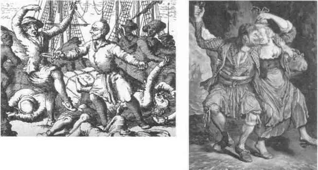 Рис 14 Драка матросов Ян Люйкен 1682 г Рис 15 Голландский моряк - фото 487