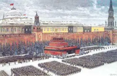Наравне с памятными боями и сражениями художники запечатлели в живописи и - фото 314
