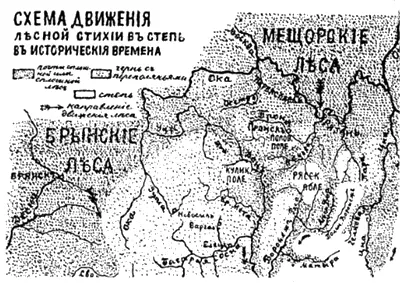 Рис 51 Природные зоны Центральной России по П П Семенову　 Куликово поле - фото 31