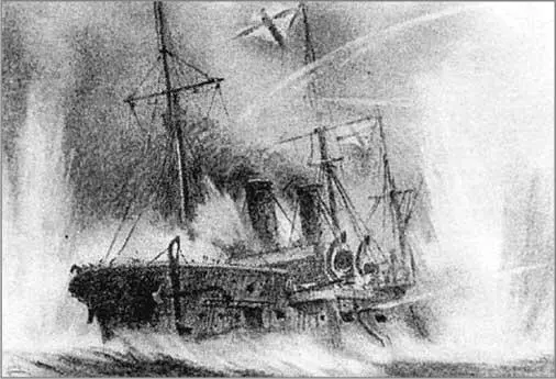 Крейсер Рюрик в бою 1 августа 1904 года На войне ошибка командующего стоит - фото 12