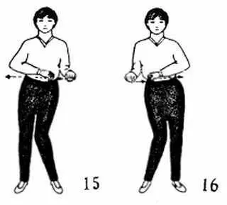 9 Втыкающие движения руками Поместите кисти рук перед животом ладонями - фото 10