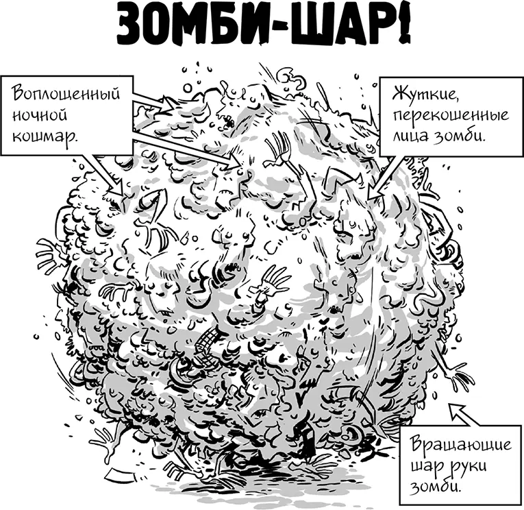 Это шар Огромный шар Огромный шар из конечностей Огромный шар из - фото 133