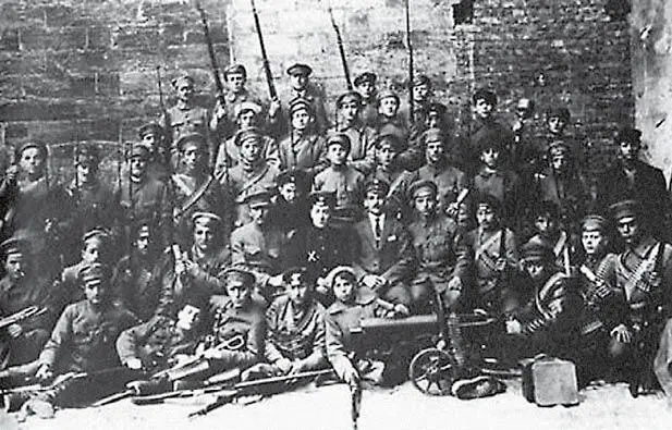 Жидовский курень Еврейский ударный батальон Галицкой Армии 1919 г 12 - фото 42