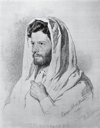 Илья Репин Портрет Марка Антокольского после утренней молитвы 1866 г - фото 65