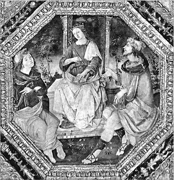 Рис 147Исида с Гермесом Трисмегистом и Моисеем фреска эпоха Ренессанса - фото 152