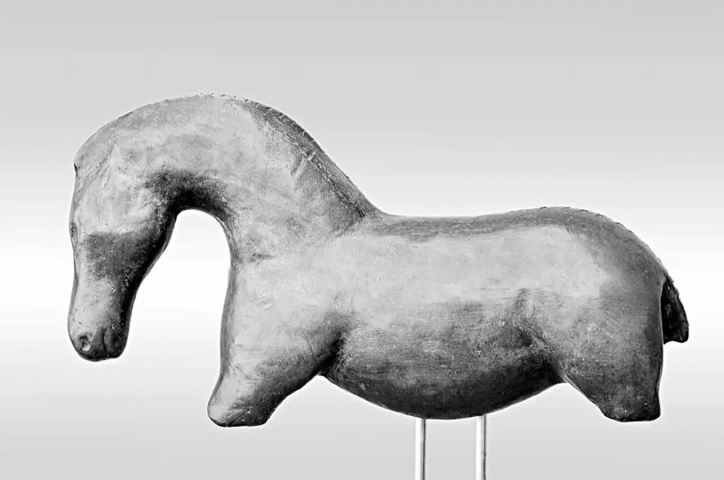 Рис 1Лошадь из Фогельхерда считающаяся древнейшим изображением этого - фото 2