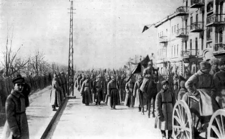 Вступление частей Народнореволюционной армии во Владивосток 25 октября 1922 - фото 132