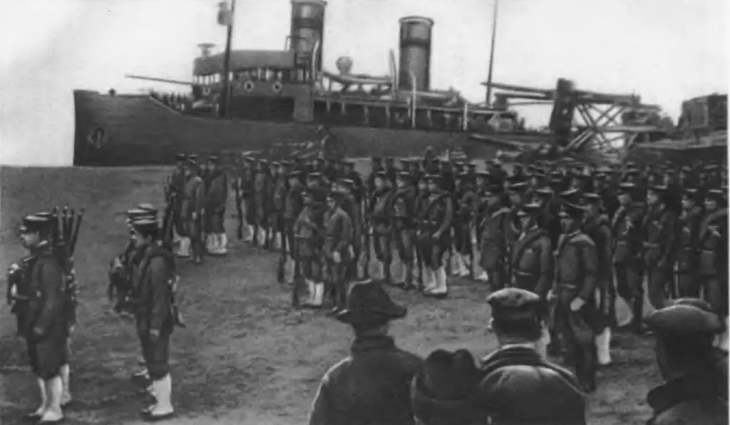 Высадка войск японских интервентов во Владивостоке 1918 г Фото Империалисты - фото 32