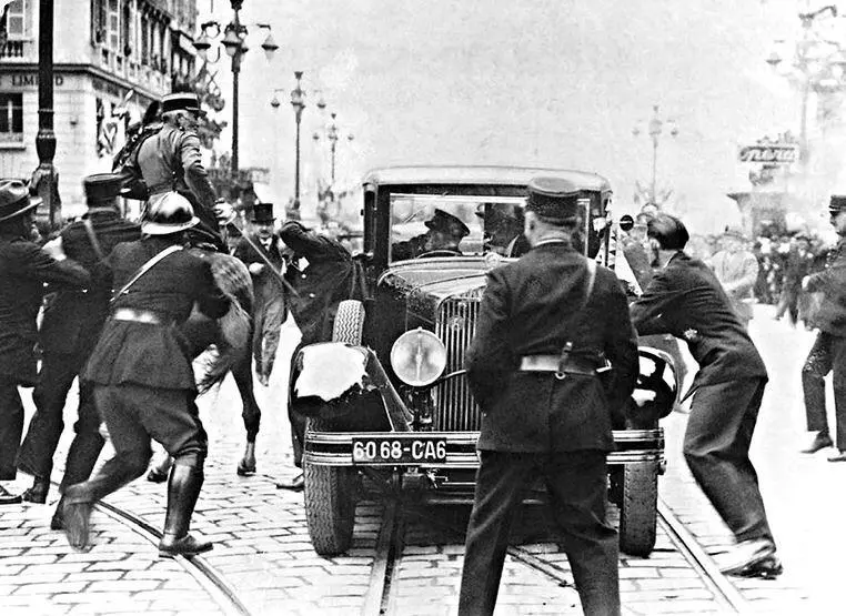 Покушение на короля Югославии Александра I в Марселе Фото 1934 год На темы о - фото 96