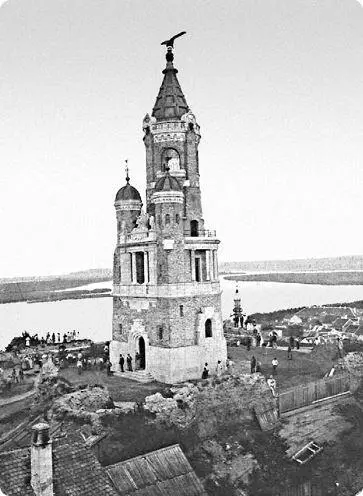 Башня Гардош в Земуне в день торжественного открытия Фото 1896 год С конца - фото 114