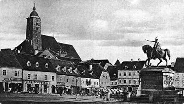 Загреб Площадь Бана Елачича Фото 1880 год 22 июня Хорватия в безмолвии - фото 134