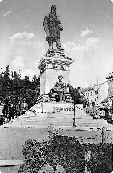 Памятник Никколо Томмазео в Себенико Шибенике Открытка 1910 год Памятник - фото 147