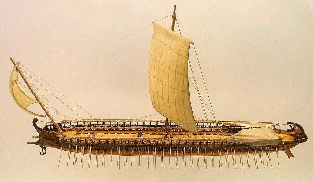 Эллинская трирема эпохи Первого афинского морского союза Автор изображения - фото 50