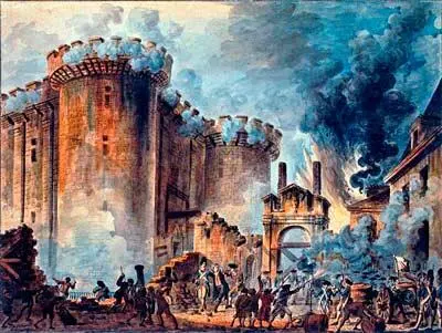 Взятие Бастилии Рисунок 1789 г Для прекращения начавшегося грабежаи - фото 50