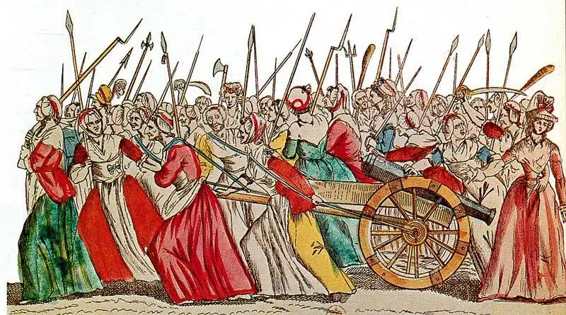 Поход на Версаль 56 октября 1789 Восстание 14 июля спасло Национальное - фото 52
