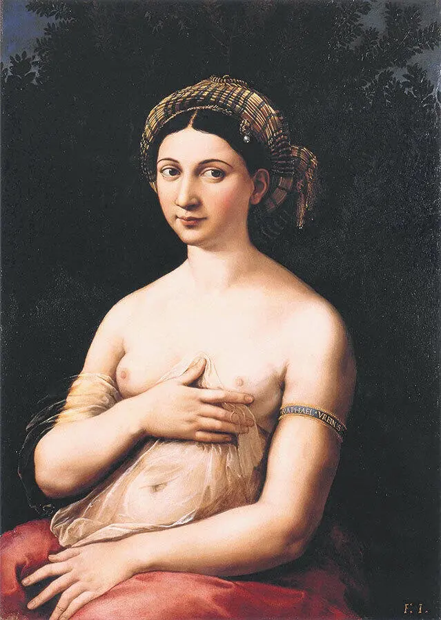 Рафаэль Санти Форнарина 15181519 Палаццо Барберини Рим Форнарина - фото 39