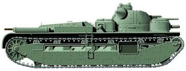 Английский пятибашенный A1E1 Independent В 1926 г в Англии фирмой Виккерс - фото 35
