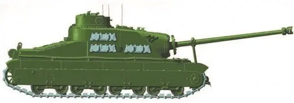 Английский сверхтяжёлый штурмовой танк A39 Tortoise Новый проект фирмы родился - фото 42