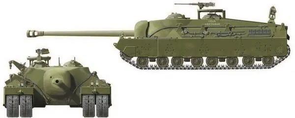 Американский танк прорыва T28 Turtle Разработал необычную машину в 1956 г - фото 43