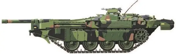 Шведский Strv103 Жёсткая установка орудия в корпусе помимо передачи функций - фото 44