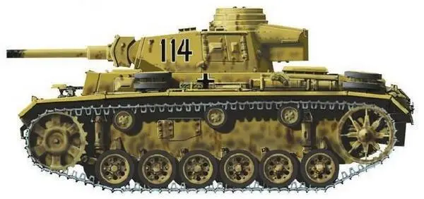 Немецкий средний огнемётный танк PzKpfw III В Великобритании и в странах - фото 90