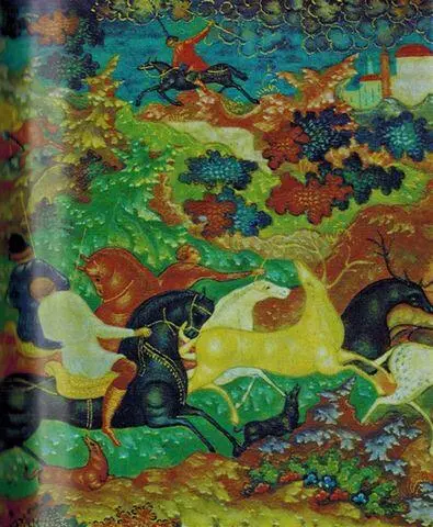 Г Т Дмитриев Коробка Охота на оленя 1933 Деталь А С СЕНЬКОВ Техника - фото 37