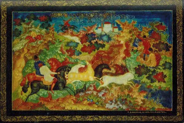 Г Т Дмитриев Коробка Охота на оленей 1933 Сравнивая оба варианта - фото 54
