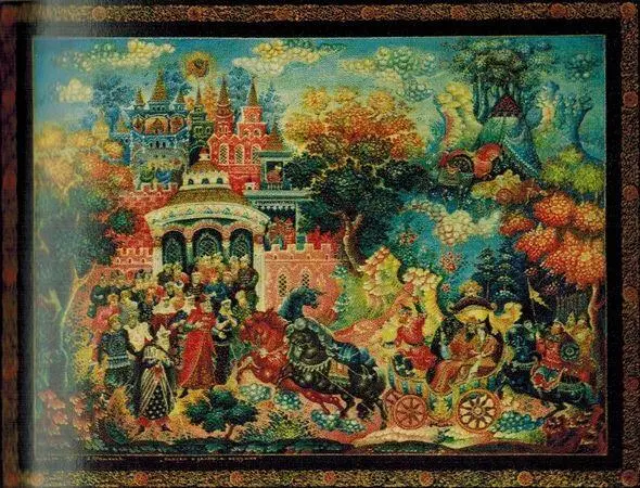 Л А Фомичев Шкатулка Сказка о золотом петушке 1977 Л А Фомичев - фото 97