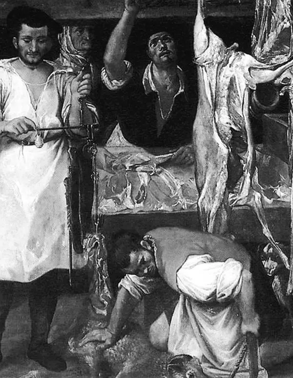 Аннибале Карраччи Мясная лавка Обе картины шибают как сюжетом так и - фото 63