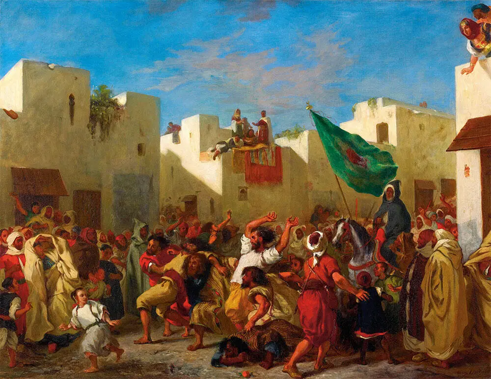 Эжен Делакруа Танжерские одержимые 1857 Ари Шеффер Маргарита у фонтана - фото 4
