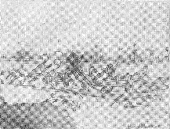 Карикатура А М Никитина из Боевого листка 1942 г Крылатые друзья В - фото 29