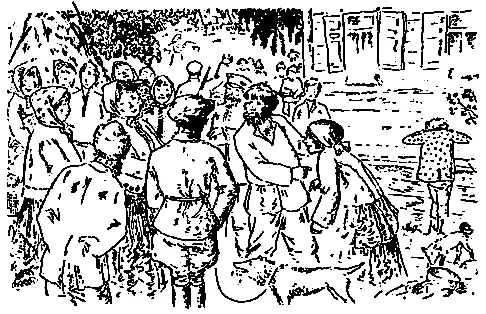 Сейчас мы все узнаем сказал Андрей и внимательно осмотрев двор спустил - фото 12