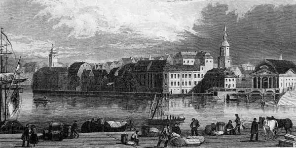 Королевский банк старая биржа и Зеленые ворота Чеканка около 1834 - фото 73