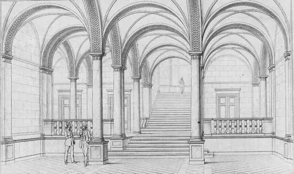 Вестибюль университета Репр с рис Августа Штюлера Воззвание магистрата о - фото 82