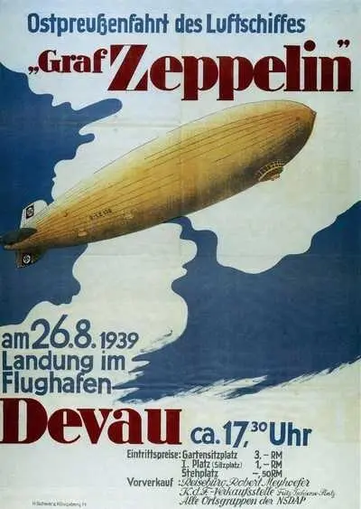 Приземление дирижабля было еще летом 1939 г аттракционом неделю позже - фото 99