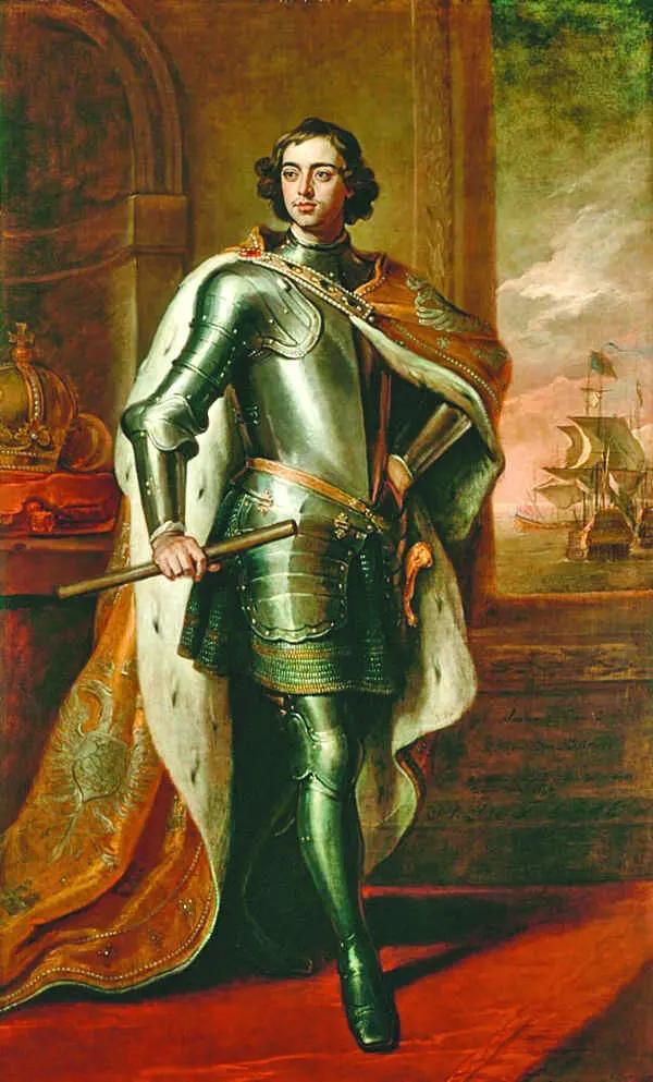ГОДФРИ НЕЛЛЕР ПОРТРЕТ ПЕТРА I 1698 Интересно что в России могли найти себя - фото 101