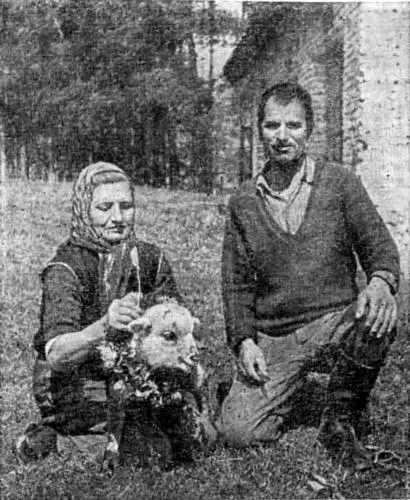 Зажигание свечи на рожке барашка перед закланием на георгиев день г - фото 63