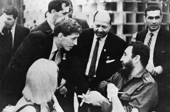 Бобби Фишер и Фидель Кастро на Всемирной Шахматной Олимпиаде Гавана 1966 - фото 21