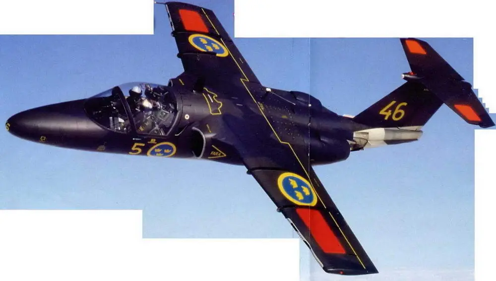 Шведский учебнотренировочный самолет SAAB105OE Учебнотренировочные - фото 88