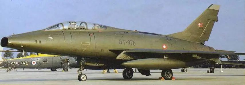 F100F15NA из 730й АЭ Королевских ВВС Дании Великобритания Иовилтон 3 - фото 78