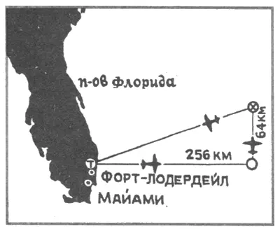 Рис 2 Схема маршрута тренировочного полета Флайт19 в составе пяти - фото 5