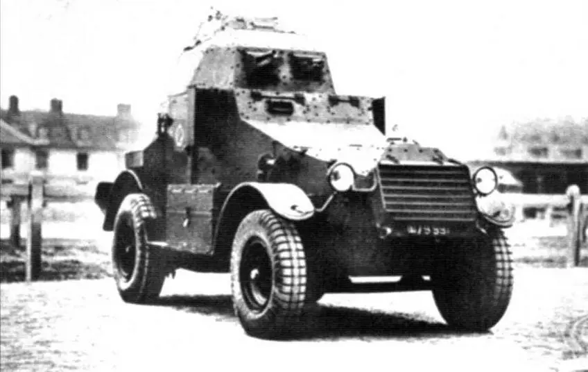Лёгкий бронеавтомобиль Panhard AMD 165175 1933 г с 37мм пушкой и 75мм - фото 31