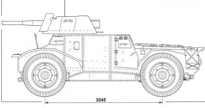 Panhard 178 В К концу 1944го некоторое количество панаров находилось в 1й - фото 41