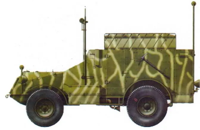 Радиомашина на базе Panhard 179 с выдвижной антенной Цвет бледнозелёный - фото 58