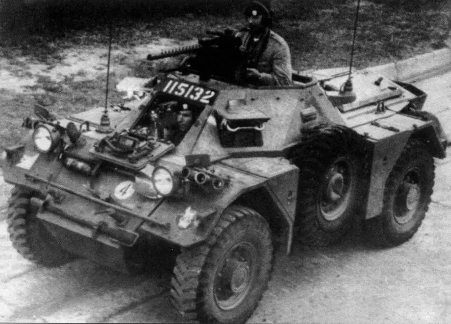 Разведывательный бронеавтомобиль Феррет Мк 1 1953 г БА Феррет Мк 2 - фото 57