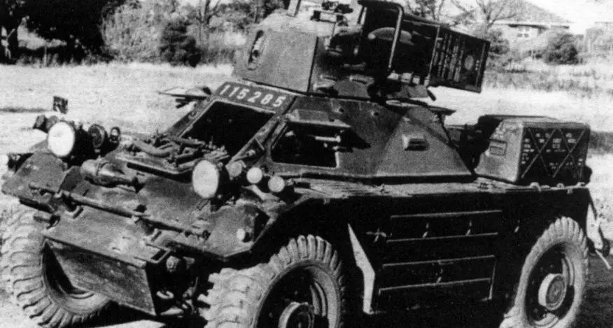 Феррет Мк вооружённый комплексом ПТРК Энтак 1965 г БА Saladin Другой - фото 59
