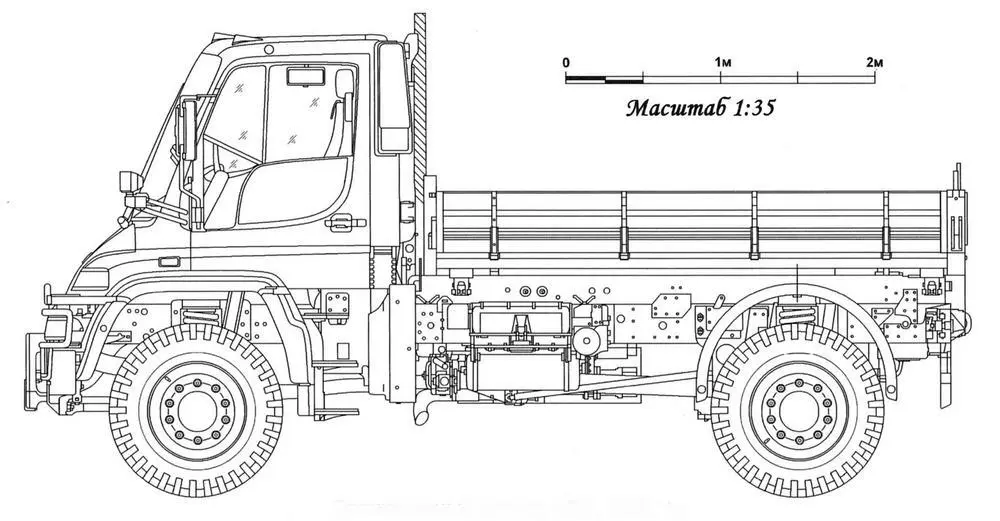 Длиннобазный Unimog U500 2005 год Короткобазный Unimog U500 2005 г - фото 27
