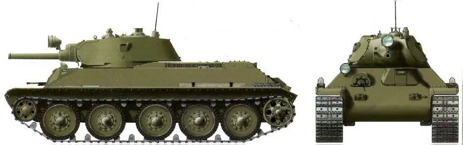 Опытный танк А34 второй образец Танк Т34 выпуска 1940 г Фото О - фото 172